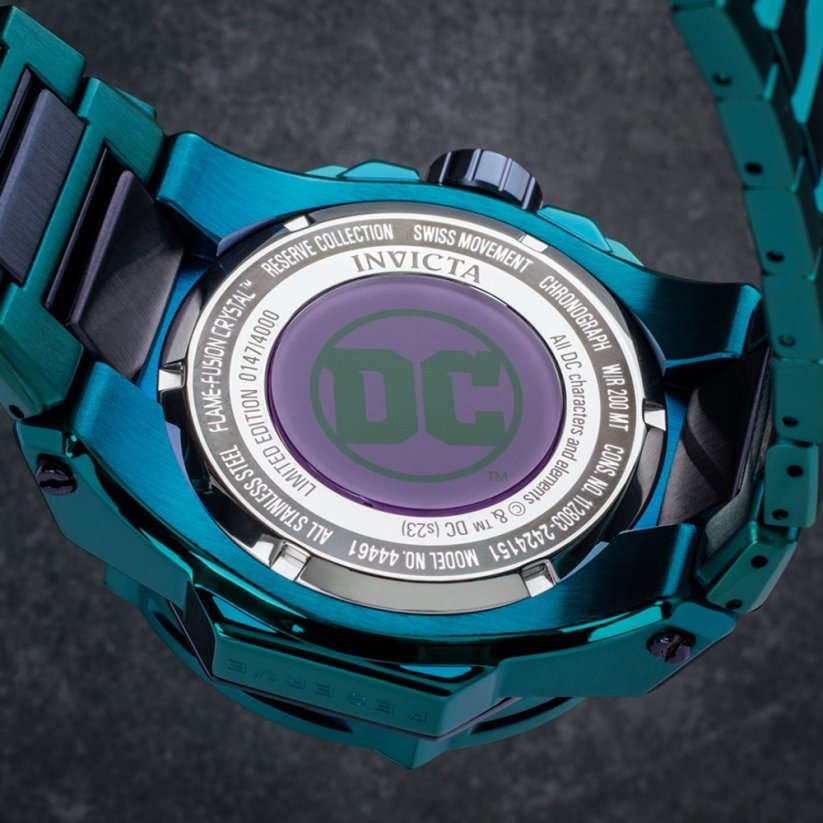 Invicta DC Comics Joker Quartz 54mm 44461 Limited Edition