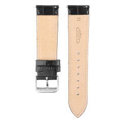 Kožený řemínek na hodinky PRIM RB.15893 (22 mm) - černý - RB.15893.2220.9090.L1
