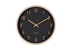 Dizajnové nástenné hodiny 6116BK Karlsson 22cm