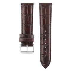 Kožený remienok na hodinky PRIM RB.15893 (22 mm) - tmavo hnedý - RB.15893.2220.5252.L1