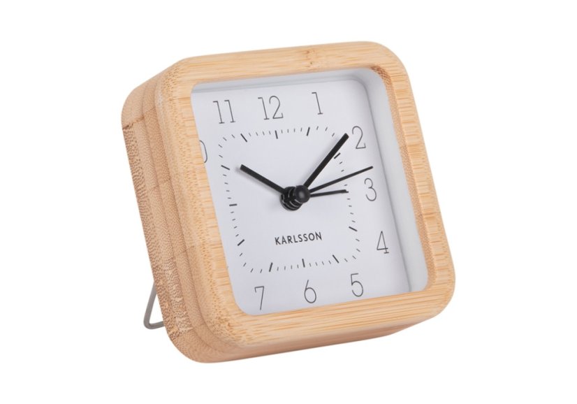 Dizajnový budík 5924WH Karlsson 9cm