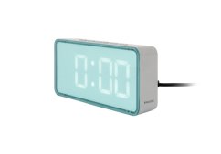 Dizajnové LED hodiny - budík 6040BL Karlsson 14cm