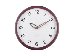 Dizajnové nástenné hodiny 6043PU Karlsson 30cm