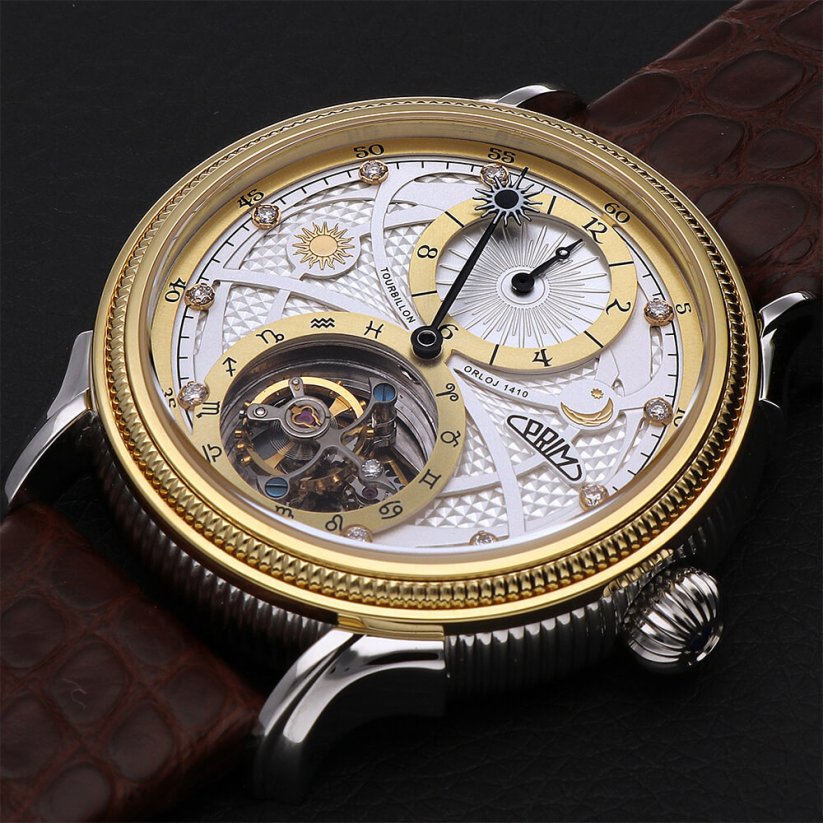 PRIM Tourbillon Orloj 1410 GOLD - D (W01P.13153.D)