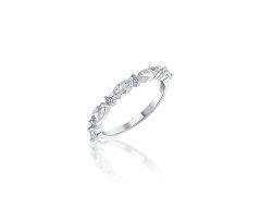 Stříbrný prsten JVD SVLR0418XH2BI55