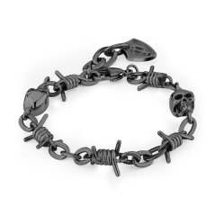 Náramek POLICE Barbedwire Grey PEJGB2112322
