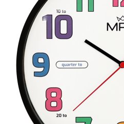 Detské nástenné hodiny s tichým chodom MPM Areti - E01M.4271.90