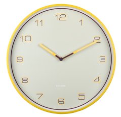 Designové nástěnné hodiny 6013BY Karlsson 40cm