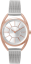 Stříbrno-růžové dámské hodinky MINET ICON SEMI ROSE GOLD MESH