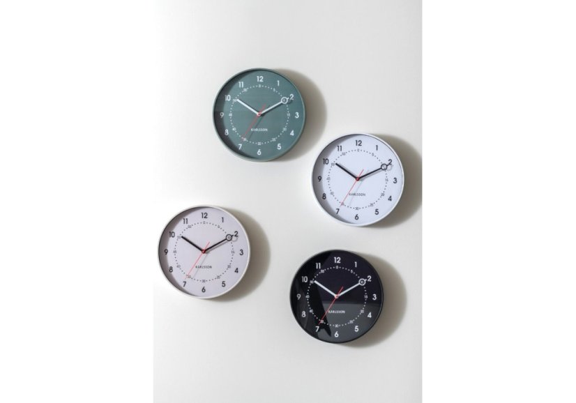 Dizajnové nástenné hodiny 6038GR Karlsson 32cm
