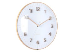 Designové nástěnné hodiny 6110WH Karlsson 30cm