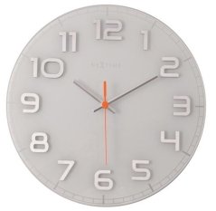 Designové nástěnné hodiny 8817wi Nextime Classy round 30cm