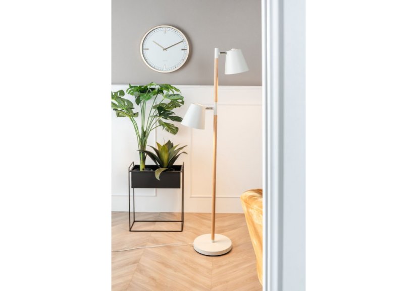Dizajnové nástenné hodiny 5727WH Karlsson 42cm