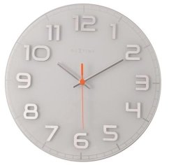 Dizajnové nástenné hodiny 8817wi Nextime Classy round 30cm