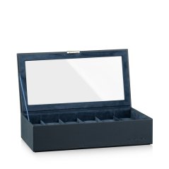 Kazeta na hodinky HEISSE & SÖHNE 70019-123.94 HS Mirage XL - horní modul pro 12 hodinek - Blau