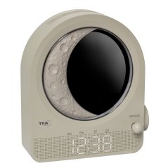 TFA 60.2053.15 - retro světelný budík měsíc a meteory