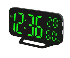 Digitální svítící budík do sítě JVD SB3725.1