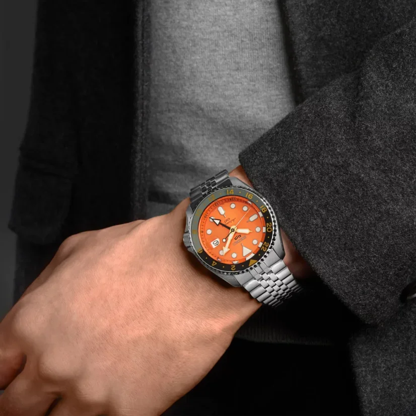 Seiko SSK005K1 Seiko 5 Sports ‘Mikan Orange’ GMT SKX Re-Interpretation