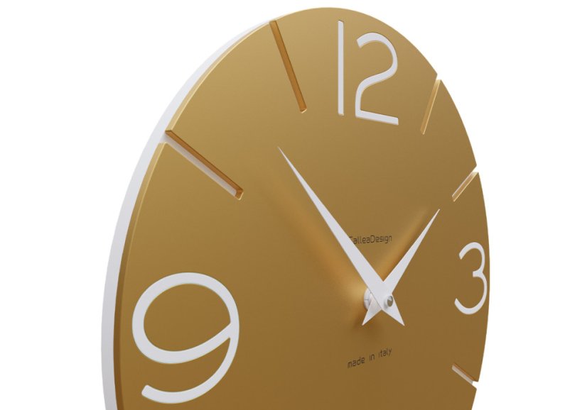 Designové hodiny 10-005-60 gold CalleaDesign 30cm