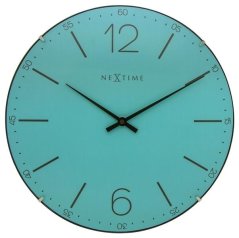 Dizajnové nástenné hodiny 3159tq Nextime Index Dome 35cm