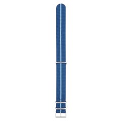 Textilní řemínek na hodinky PRIM Tritium RD.13238 (22 mm) - modrý/světle modrý - RD.13238.2220.3031.L1