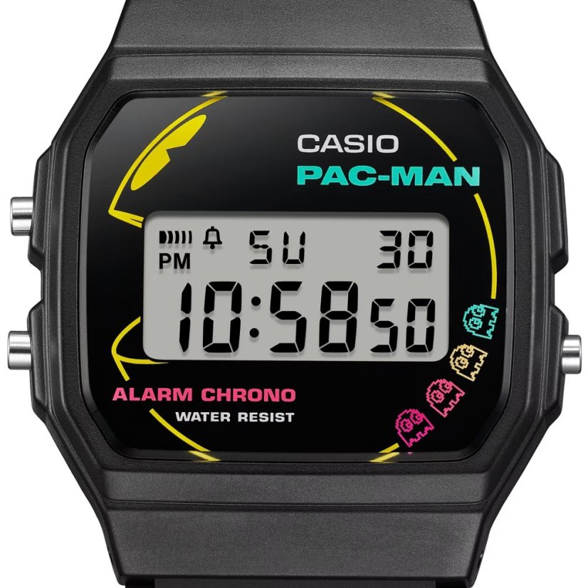CASIO F-91WPC-1AER Digital PAC-MAN Collaboration