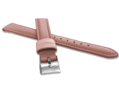 MINET Starorůžový prošitý řemínek z luxusní kůže Top Grain - 14