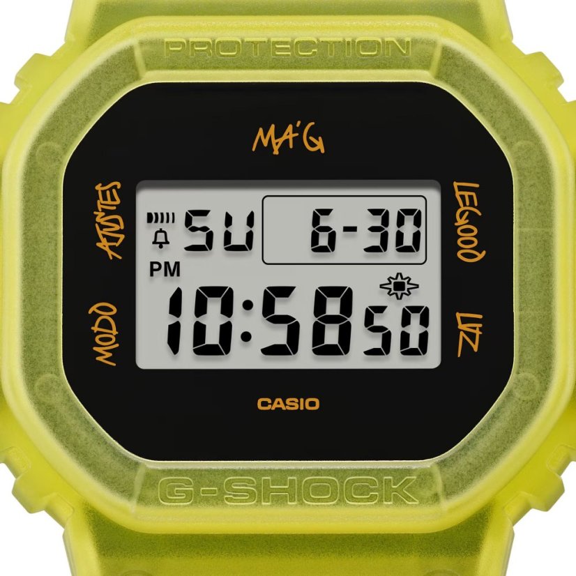 CASIO DWE-5600JB-1A9ER Carbon Core Guard J. Balvin Collaboration