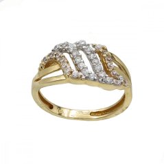 Zlatý prsteň YUHF-58, veľ. 53, 3.05 g