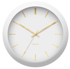 Dizajnové nástenné hodiny 5840WH Karlsson 40cm