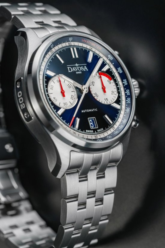 Davosa 161.536.40 New Newton Pilot Rally Chronograph