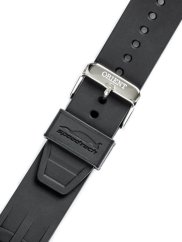 Silikónový remienok Orient VDEWZSB 24mm (pre modely SDA05, SKT00), čierny