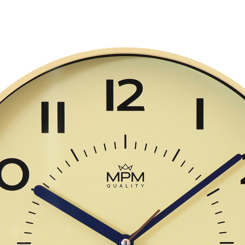 Nástenné hodiny s tichým chodom MPM Heikki - A - E01.4429.10
