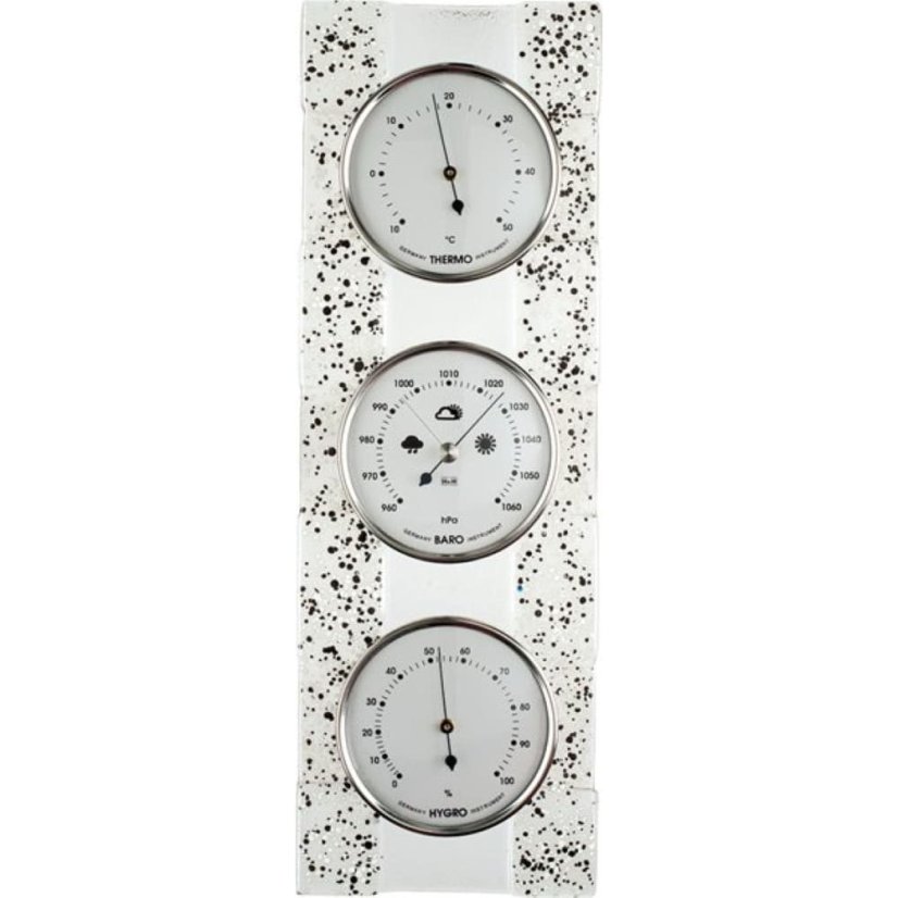 Barometer 8080 s teplomerom a vlhkomerom - biely - E16.4658.70.006036