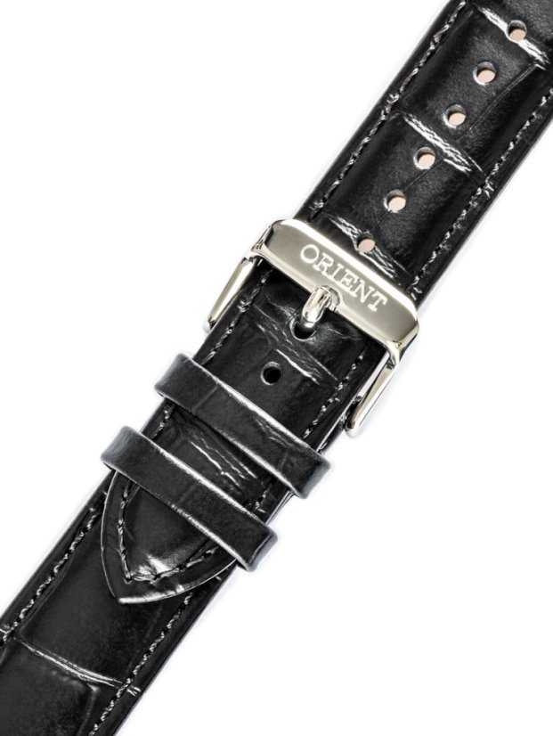Kožený řemínek Orient UL020018J0 20mm (pro model RA-AP01), černý