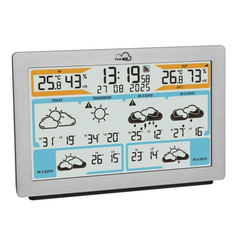 TFA 35.8100.54 - Bezdrôtová WiFi meteostanica TFA.me ID-02