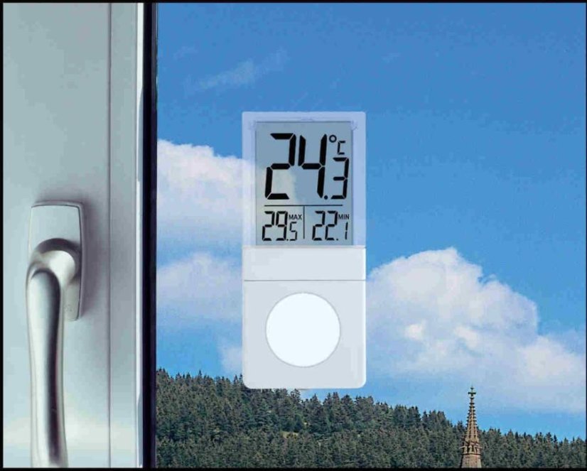 TFA 30.1030 - Venkovní okenní digitální teploměr na okno  VISTA