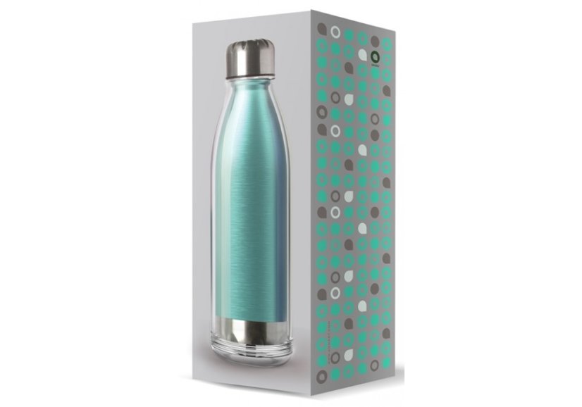 ASOBU trendy termoska Viva La Vie modrá 525ml