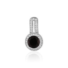 Strieborný prívesok so zirkónmi JVD SVLP0472SH2BK00