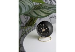 Dizajnové stolné hodiny 5833BK Karlsson 10,5cm