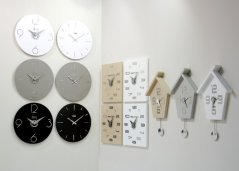 Dizajnové nástenné hodiny I119WB IncantesimoDesign 40cm