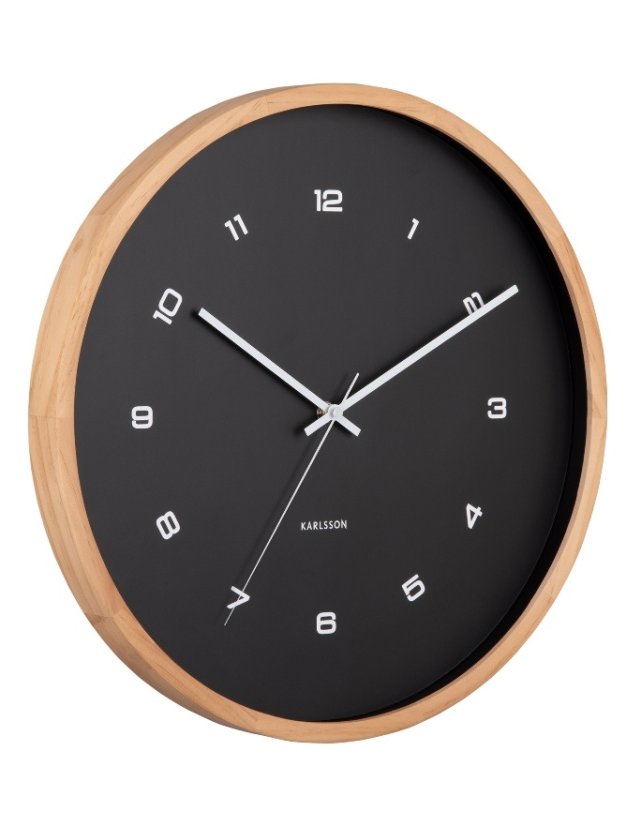 Dizajnové nástenné hodiny 5938BK Karlsson 41cm