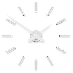 Dizajnové nalepovacie hodiny Future Time FT9600WH Modular white 60cm