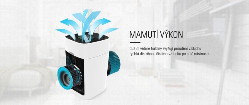 Čistička vzduchu Airbi SPACE WiFi - BI3130W