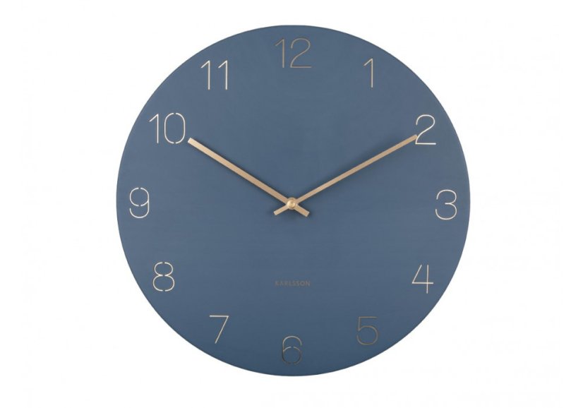 Dizajnové nástenné hodiny 5762BL Karlsson 40cm