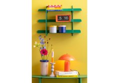 Designové nástěnné-stolní překlápěcí hodiny 6055OR Karlsson 20cm