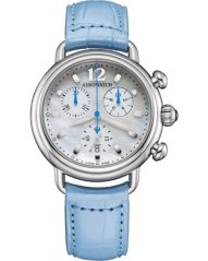Aerowatch 1942 Chrono Lady Pastel blue A 81105 AA01