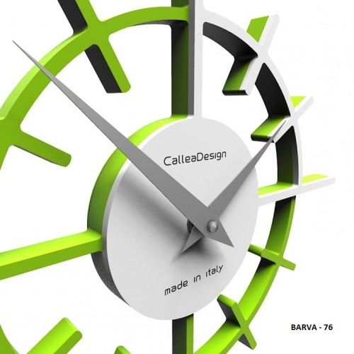 Dizajnové hodiny 10-018 CalleaDesign Crosshair 29cm (viac farebných verzií) Farba caffe latte-14 - RAL1019