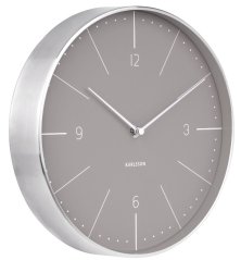 Dizajnové nástenné hodiny 5682GY Karlsson 28cm