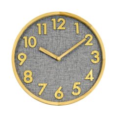 Nástenné drevené hodiny WT 7235